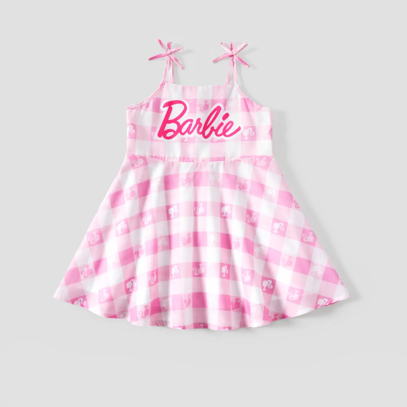 Barbie 母親節 背心 連衣裙 媽咪寶寶裝 粉色 big image 1