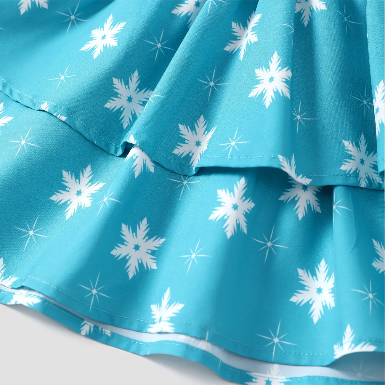 Disney Frozen Elsa 2pcs Toddler Girls Naia™ Character cake Skirt Suit Set
 Aqua Green big image 1