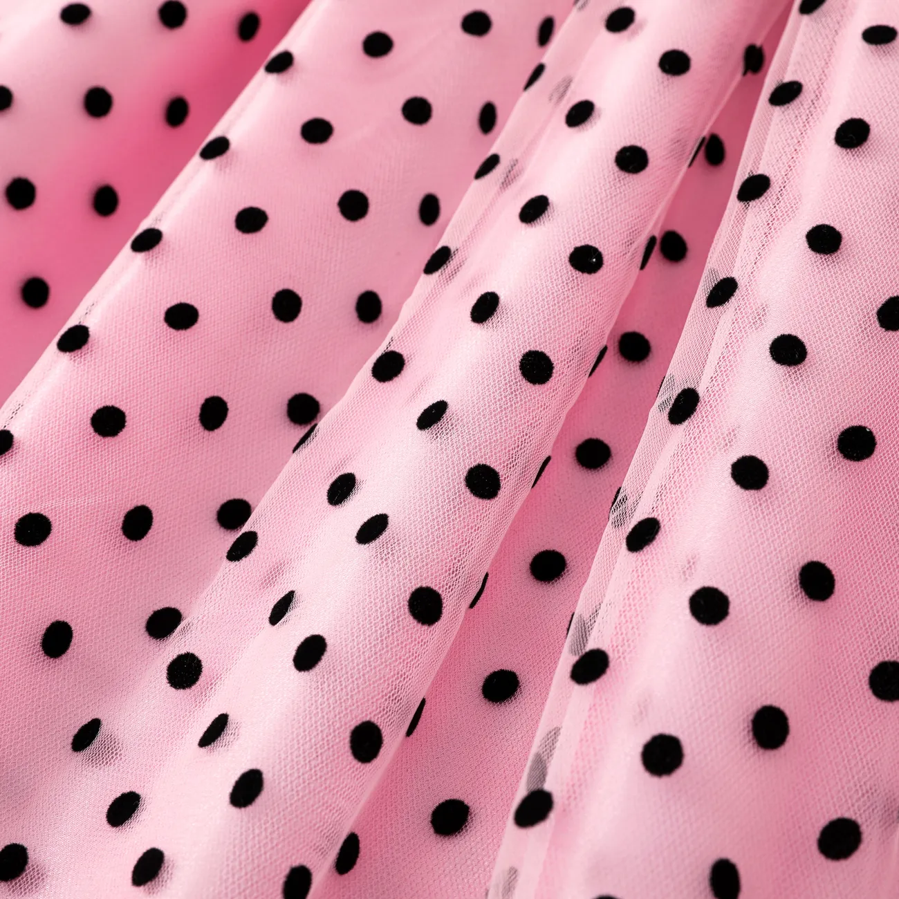 Kinder Mädchen Mehrlagig Punktmuster Röcke rosa big image 1