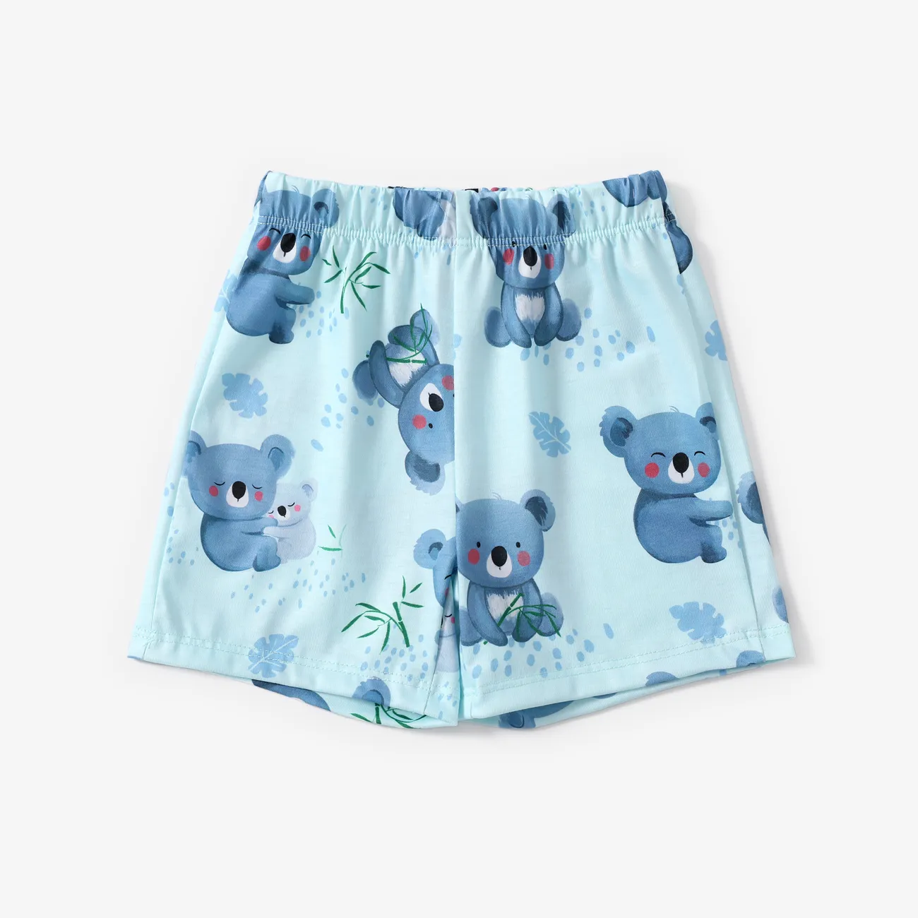 Baby-/Kleinkind-Junge 2-teiliges Koala-Muster-Pyjama-Set Mehrfarbig big image 1