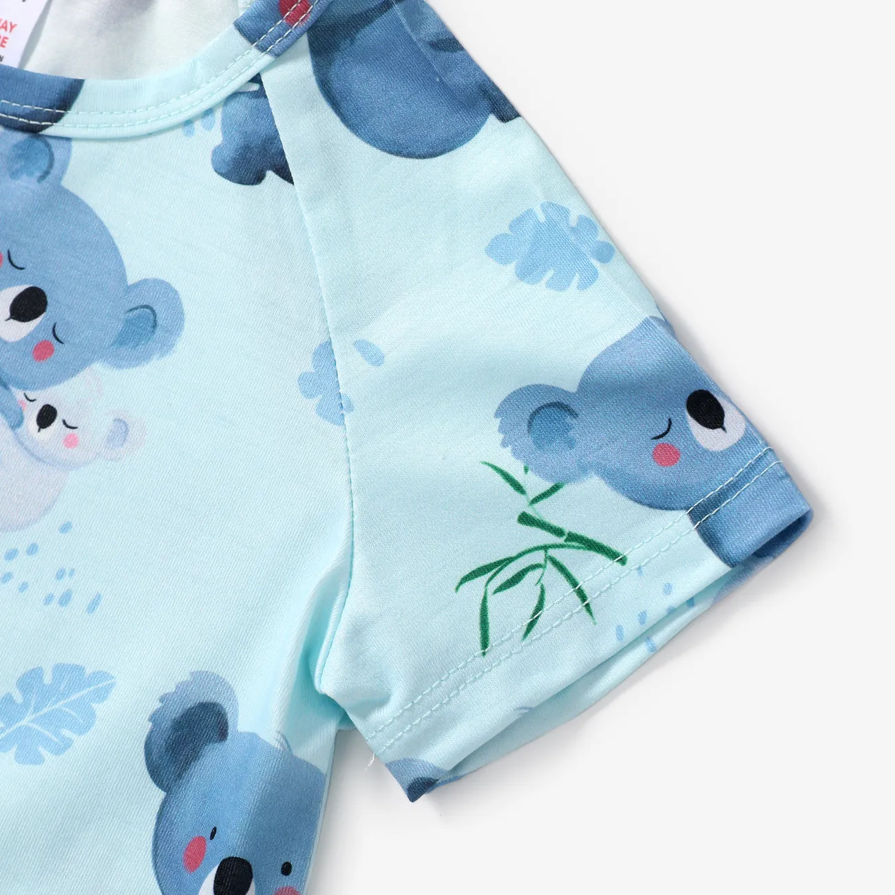 Bébé/Enfant en bas âge garçon 2pcs Koala motif pyjama ensemble Multicolore big image 1