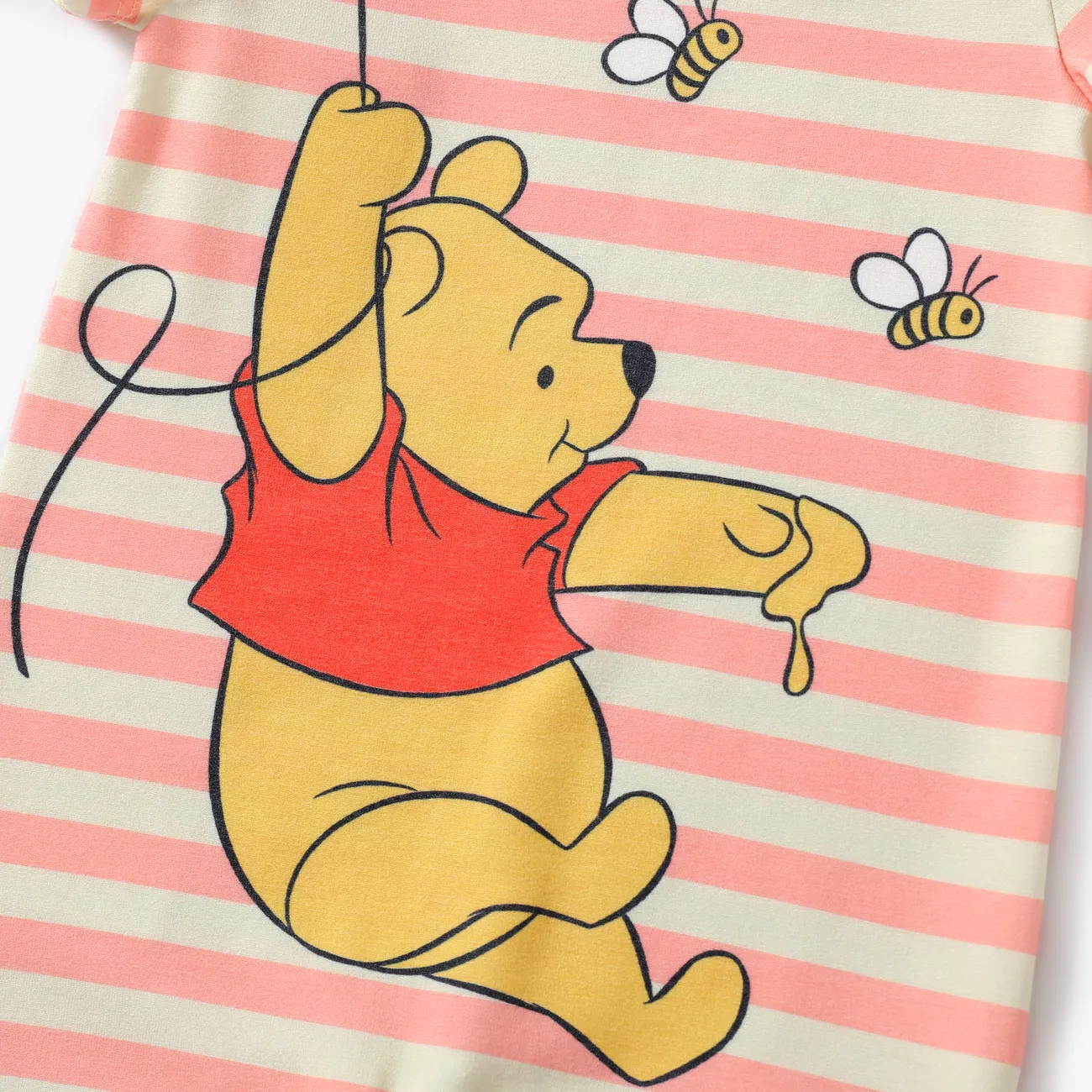 Disney Winnie the Pooh Bebé Unisex Infantil Manga corta Mamelucos y monos polvo de color naranja big image 1