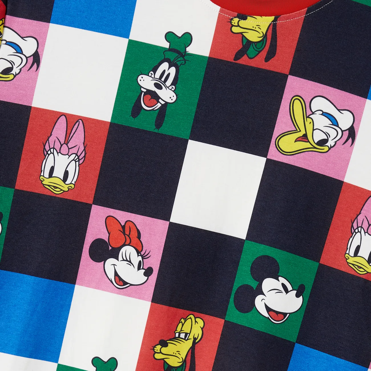 Disney Mickey and Friends Looks familiares Sin mangas Conjuntos combinados para familia Conjuntos Multicolor big image 1