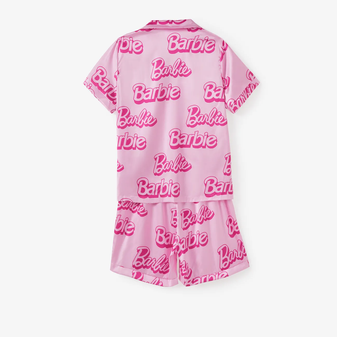 Barbie 母親節 短袖 套裝 媽咪寶寶裝 粉色 big image 1