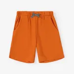 Kid's Boy Loose Bandage Ice-cool Beach Shorts Orange