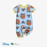 Disney Lion King Baby Boys/Girls Simba 1pc Naia™ Character All-over Print Short-sleeve Romper  Light Blue