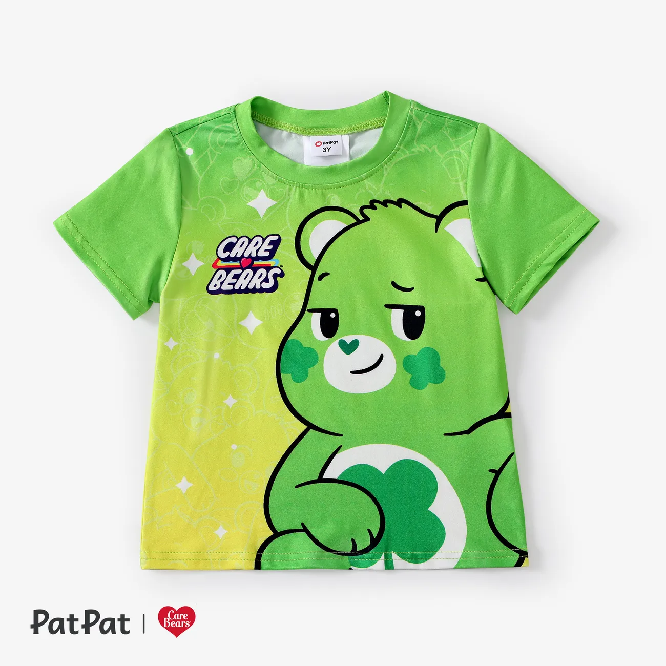 Gli Orsetti del Cuore Unisex Infantile Maglietta Verde big image 1