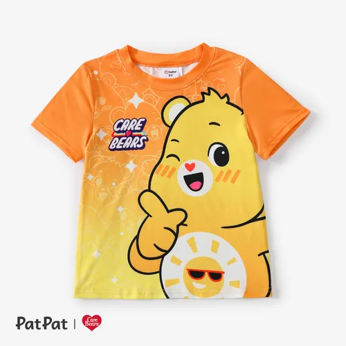 Care Bear Toddler/Kid Boys/Girls 1pc Character Gradient Print T-shirt