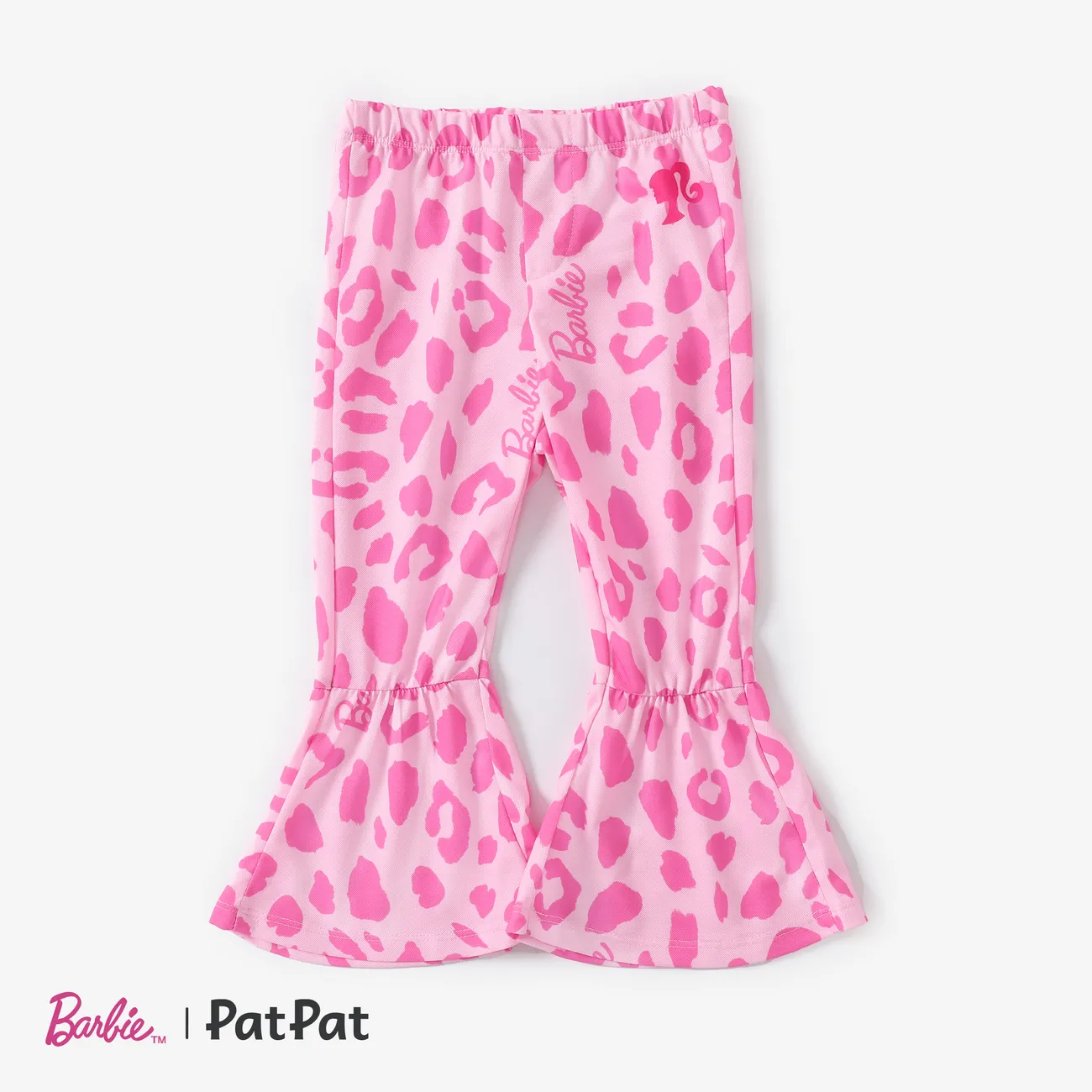 Barbie 2 unidades Menina Hipertátil/3D Bonito Padrão de leopardo Conjuntos Roseo big image 1