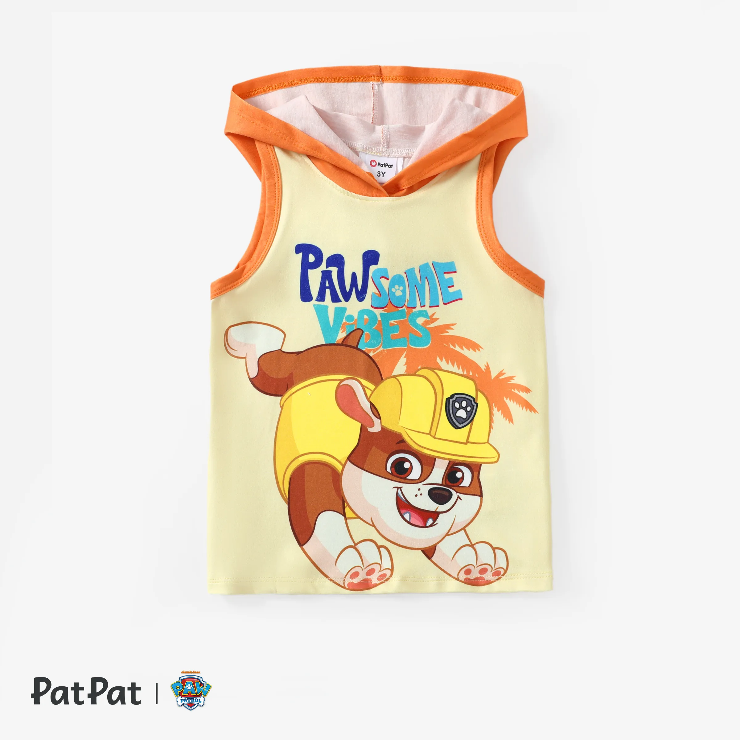 Paw Patrol Toddler Boys/Girls 1pc Character Print Summer Hooded Top