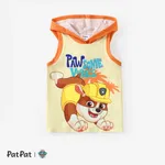 Paw Patrol Toddler Boys/Girls 1pc Character Print Summer Hooded Top Yellow