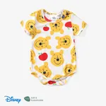 Disney Winnie the Pooh Baby Boys/Girls 1pc Naia™ Fun Character Fruit/Striped Print Short-sleeve Romper Colorful
