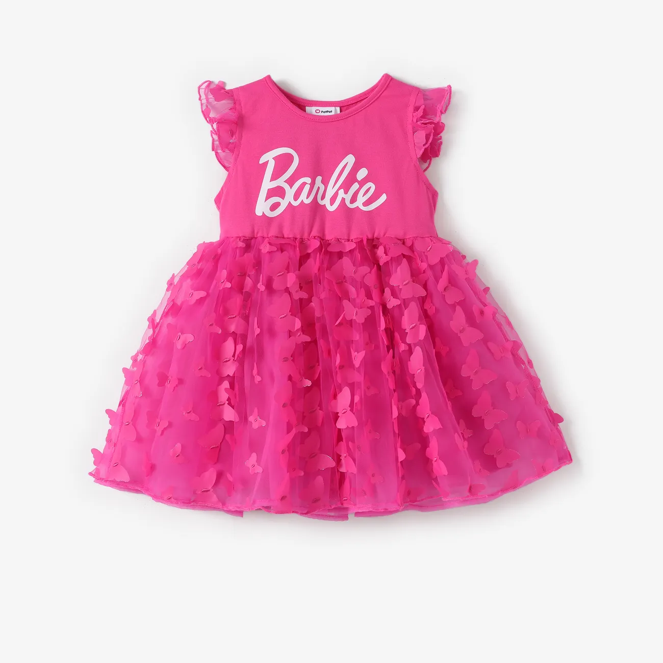 Barbie Niño pequeño Chica Hipertáctil Dulce Vestidos Roseo big image 1