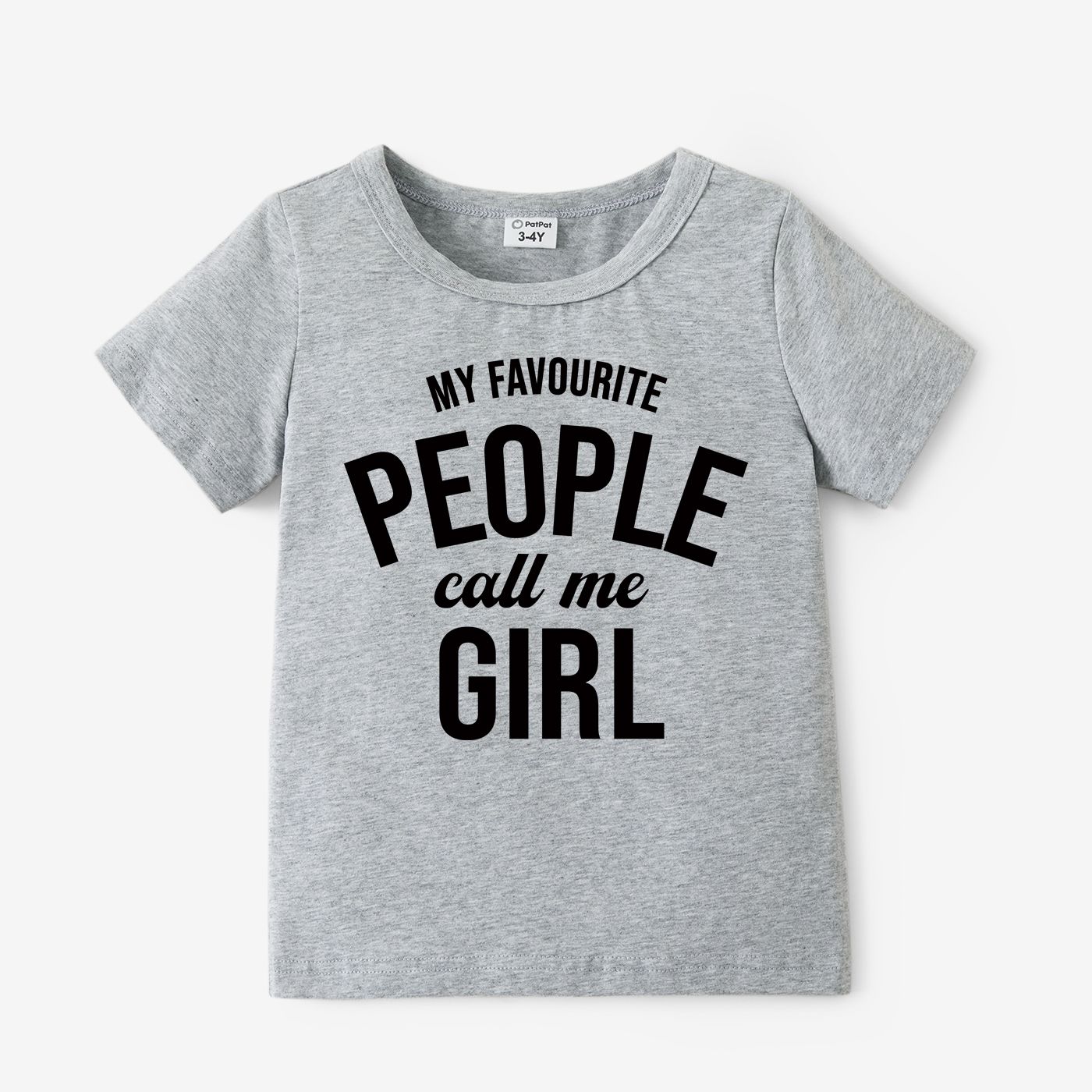 

Mother's Day Mommy and Me Gray Short Sleeves Slogan Print Tops