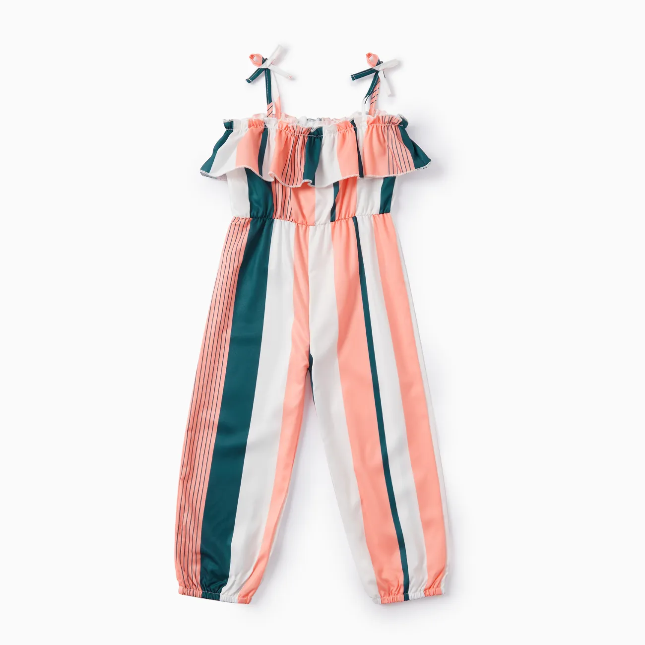Kleinkinder Mädchen Tanktop Boho-Stil Baby-Overalls Mehrfarbig big image 1