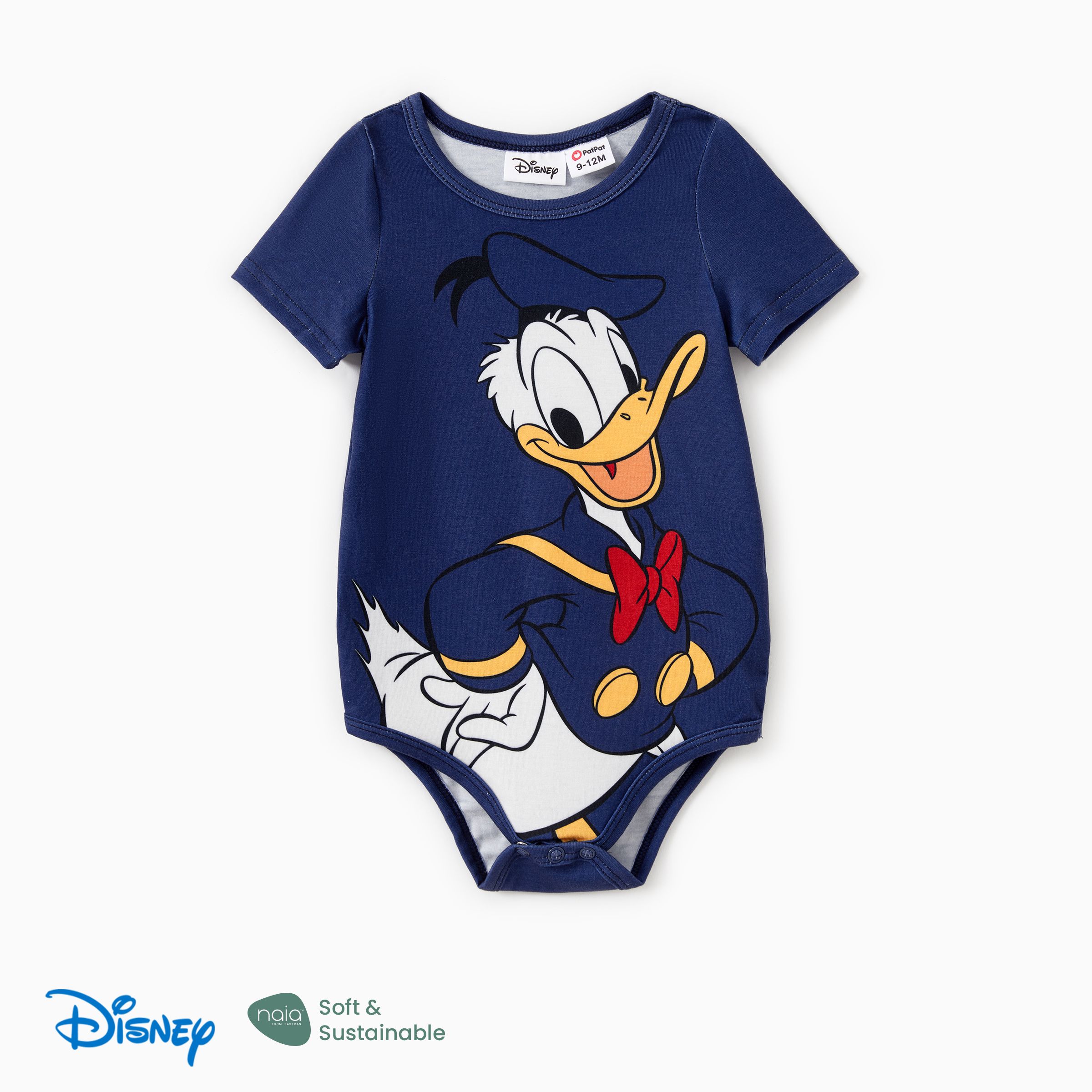 

Disney Mickey and Friends Family Matching Naia™ 90th Anniversary of Donald Duck Print Tee/Onesie/Dress