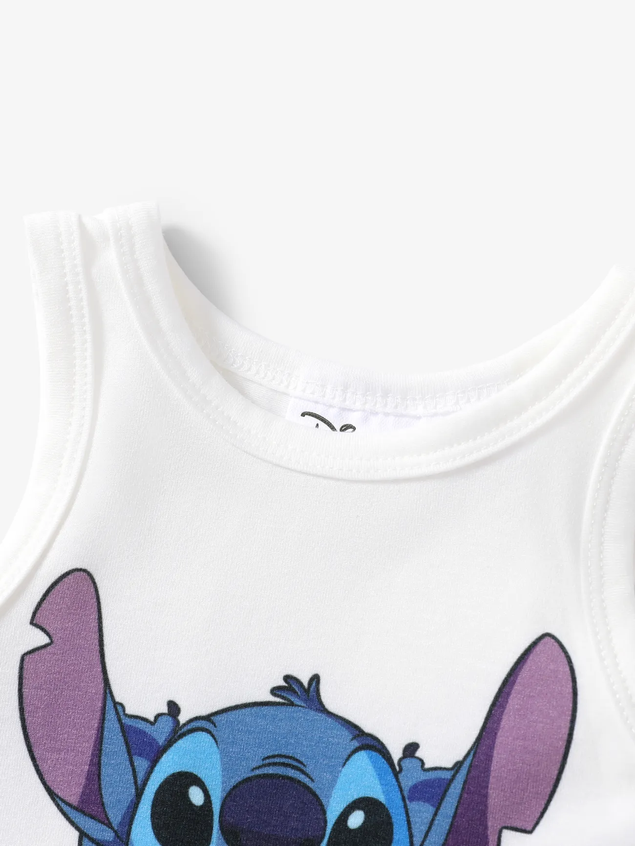 Disney Stitch Baby Boys Naia™ Character Print Tank Top with Shorts Set  BLUEWHITE big image 1