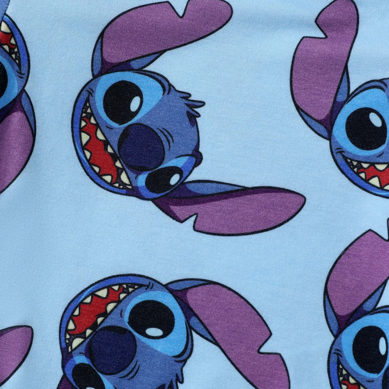 Disney Stitch Baby Boys Naia™ Character Print Tank Top with Shorts Set  Blue big image 1