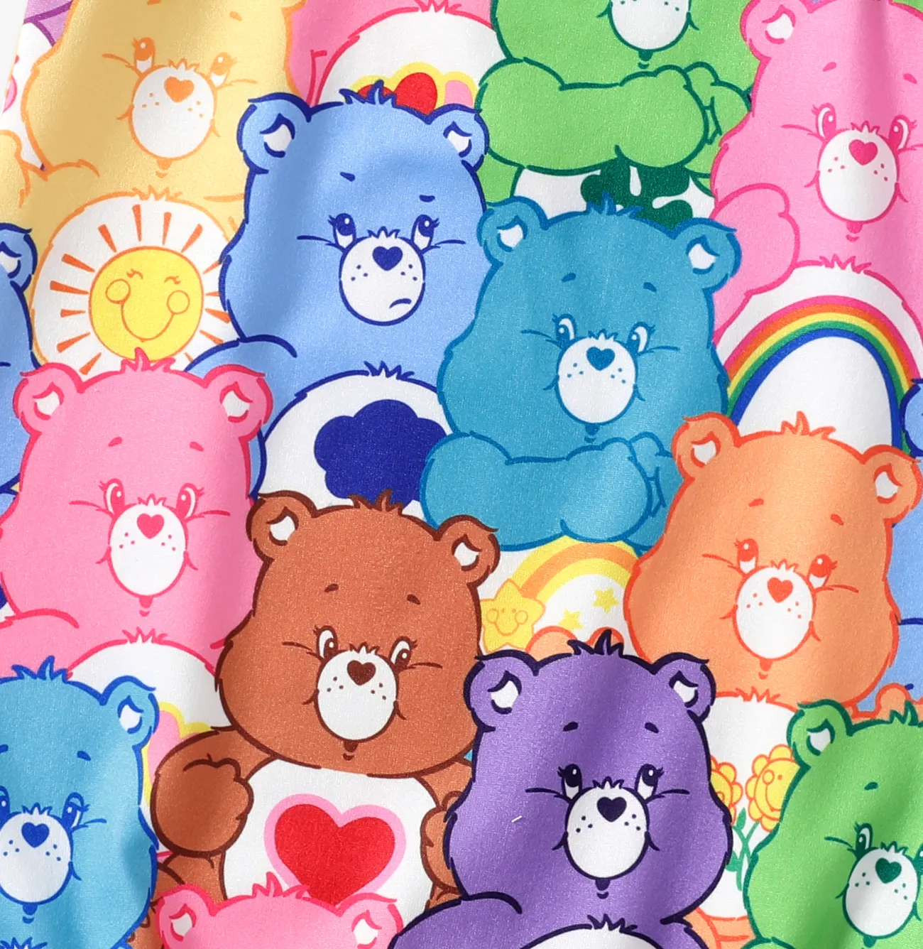 愛心小熊 嬰兒 女 立體造型 熊 童趣 背心 連身衣 彩色 big image 1