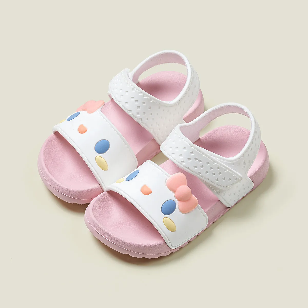 

Toddler/Kid Unisex Casual Animal Pattern Design Velcro Sandals