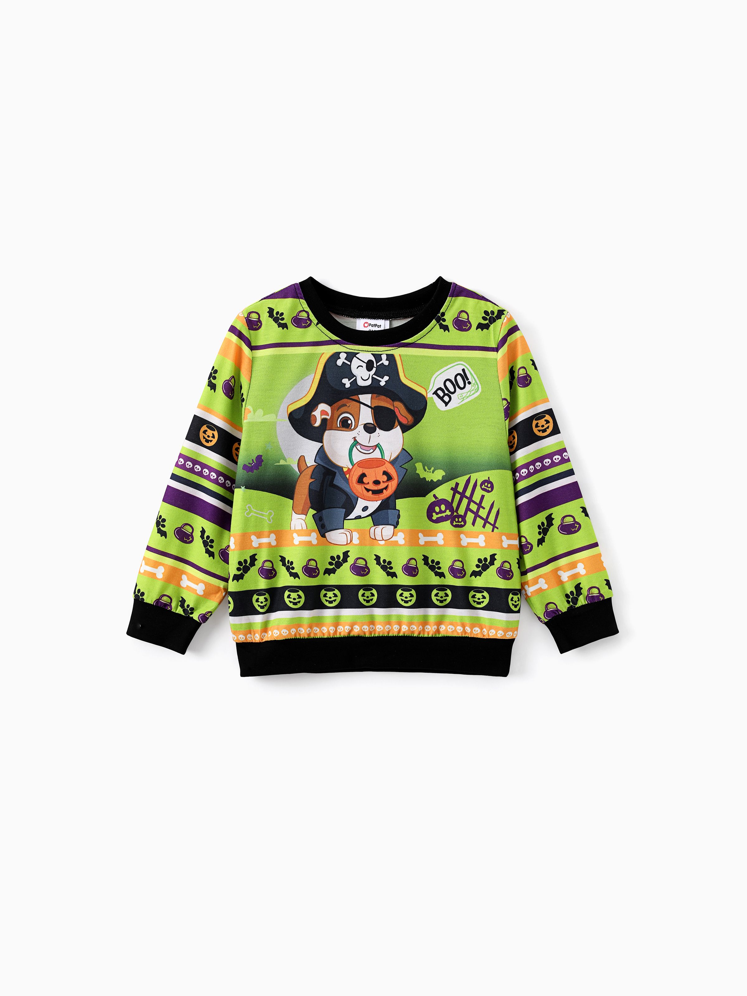 

PAW Patrol Halloween Toddler Boys/Girls Fun Graphic Crew Neck Sweatshirt