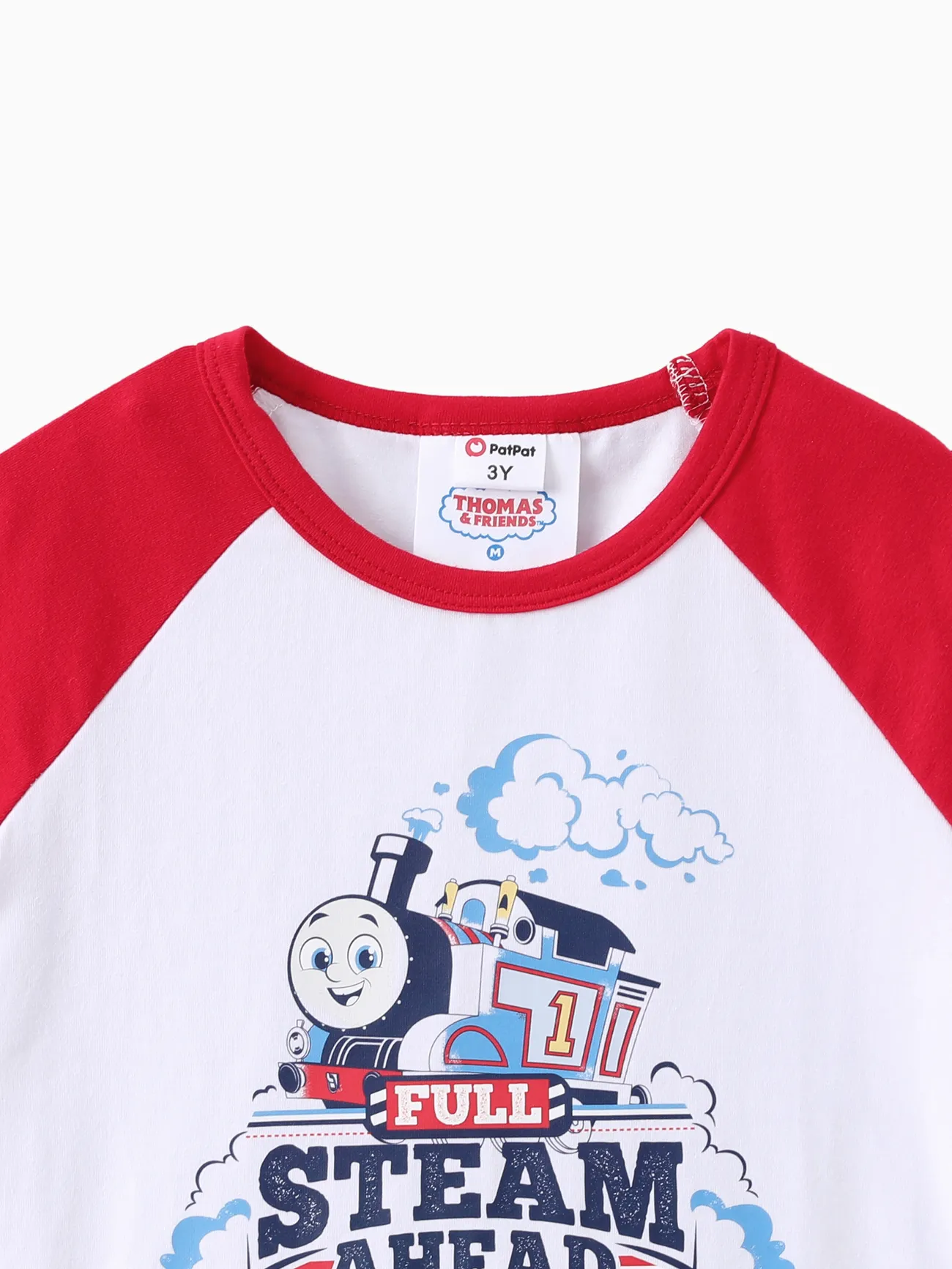Thomas & Friends 2 pezzi Bambino piccolo Ragazzo Cuciture in tessuto Infantile set di t-shirt Blocchi di Colore big image 1