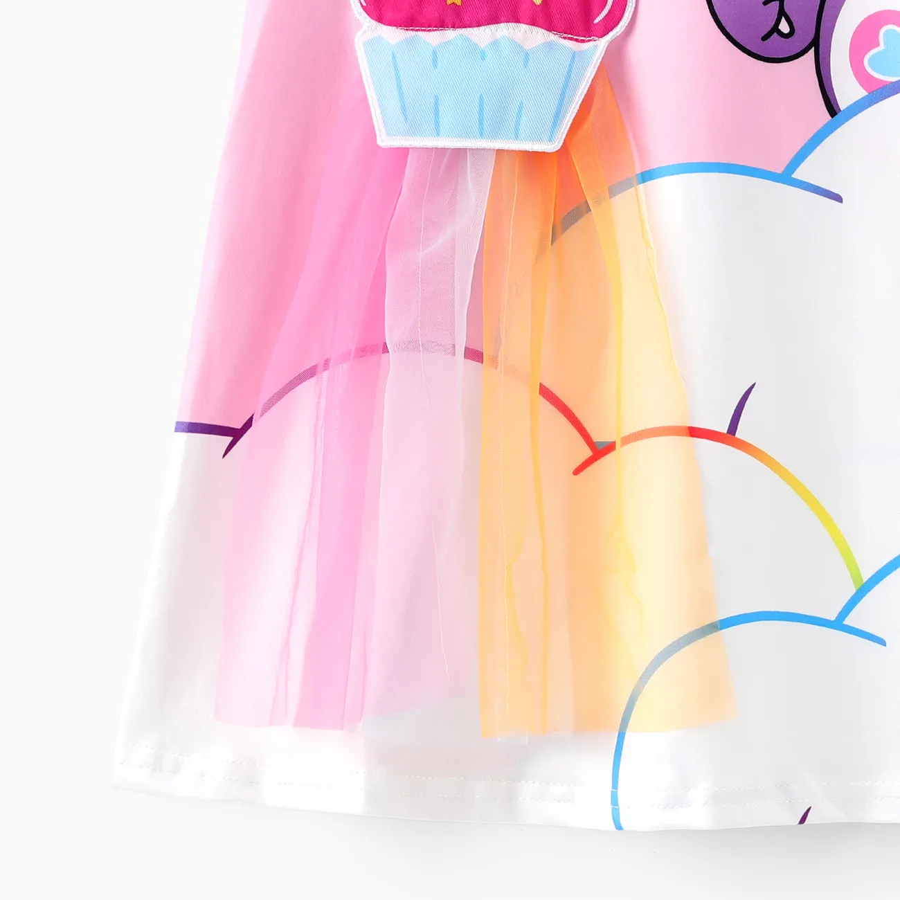 Glücksbärchis Kleinkinder Mädchen Hypertaktil Kindlich Kleider rosa big image 1