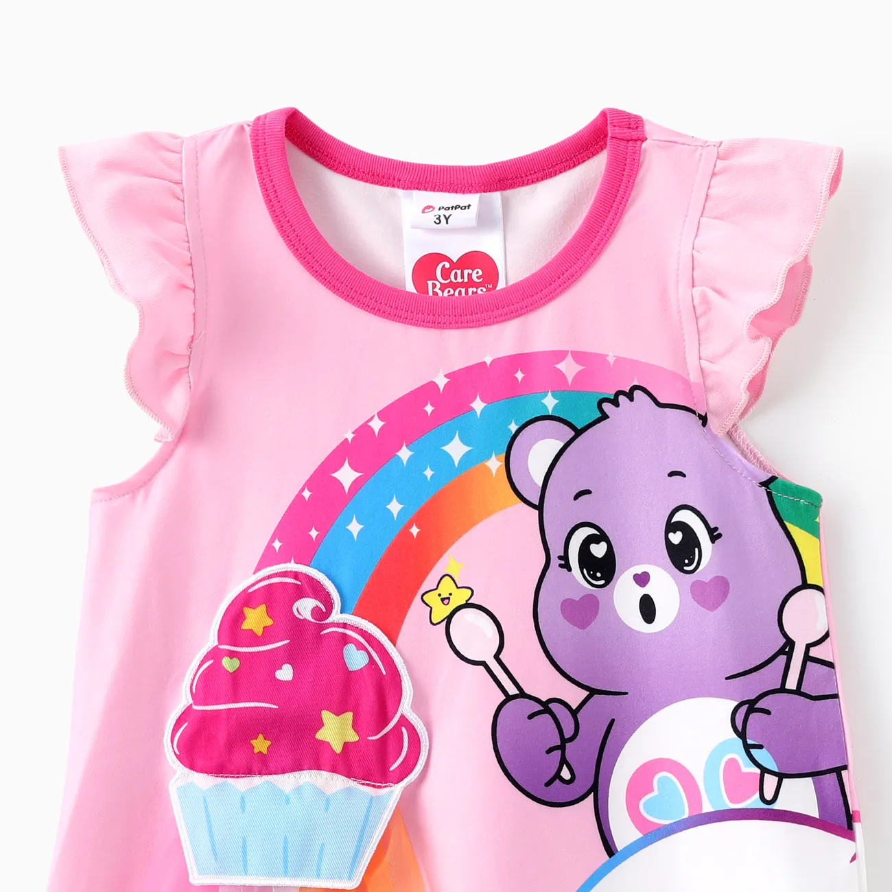 Gli Orsetti del Cuore Bambino piccolo Ragazza Ipertattile Infantile Vestiti Rosa big image 1