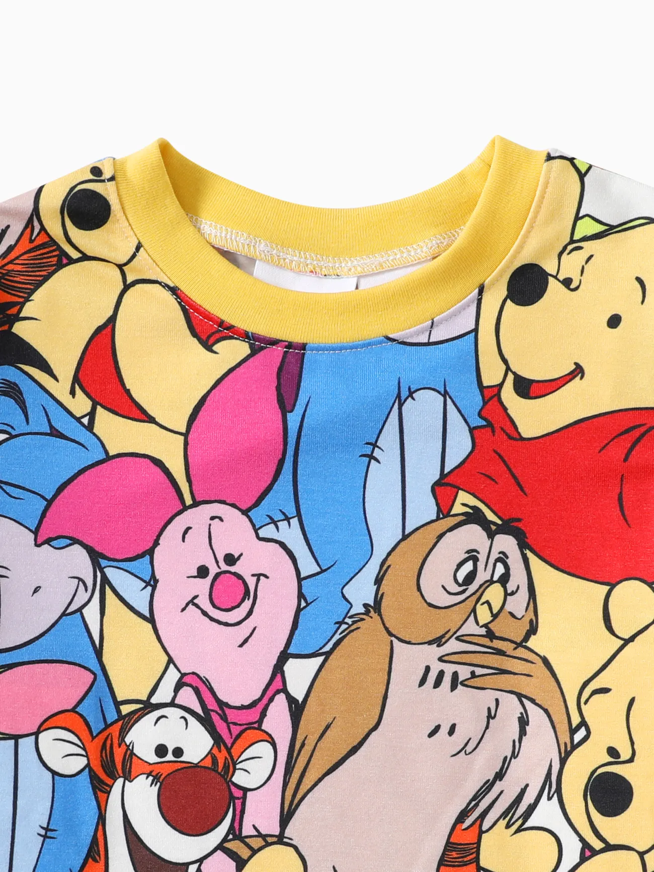 Disney Winnie the Pooh أطقم 2 - 6 سنوات رجالي شخصيات الأصفر big image 1