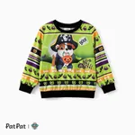 PAW Patrol Halloween Toddler Boys/Girls Fun Graphic Crew Neck Sweatshirt  Green