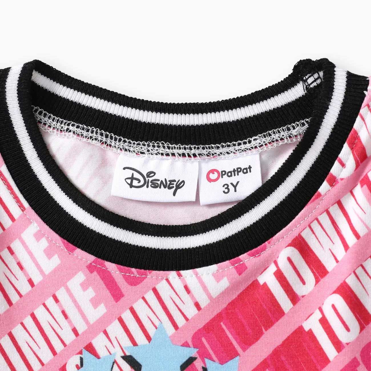 Disney Mickey and Friends Toddler Girls 1pc Naia™ Character Print Sleeveless Sporty Dress pink- big image 1