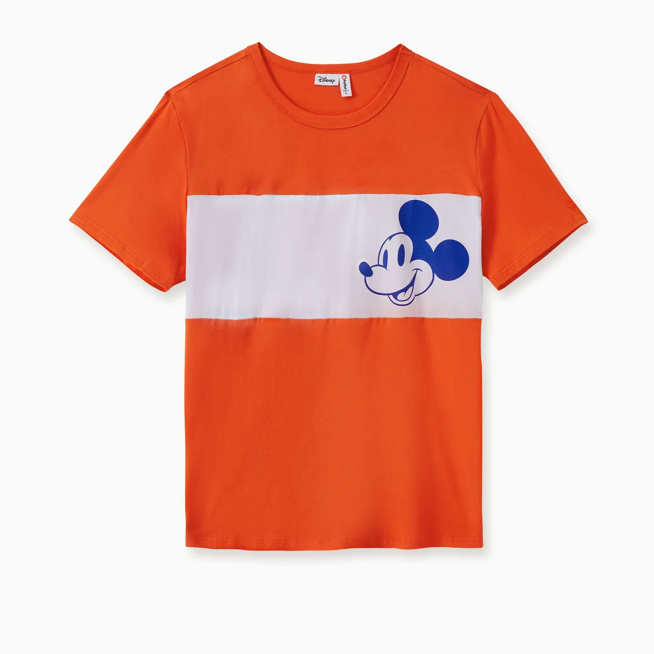 Disney Mickey and Friends Looks familiares Camiseta sin mangas Conjuntos combinados para familia Conjuntos Rojo anaranjado big image 1