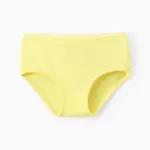 Toddler Girl 1pcs Unicorn/Solid Color Underwear Yellow