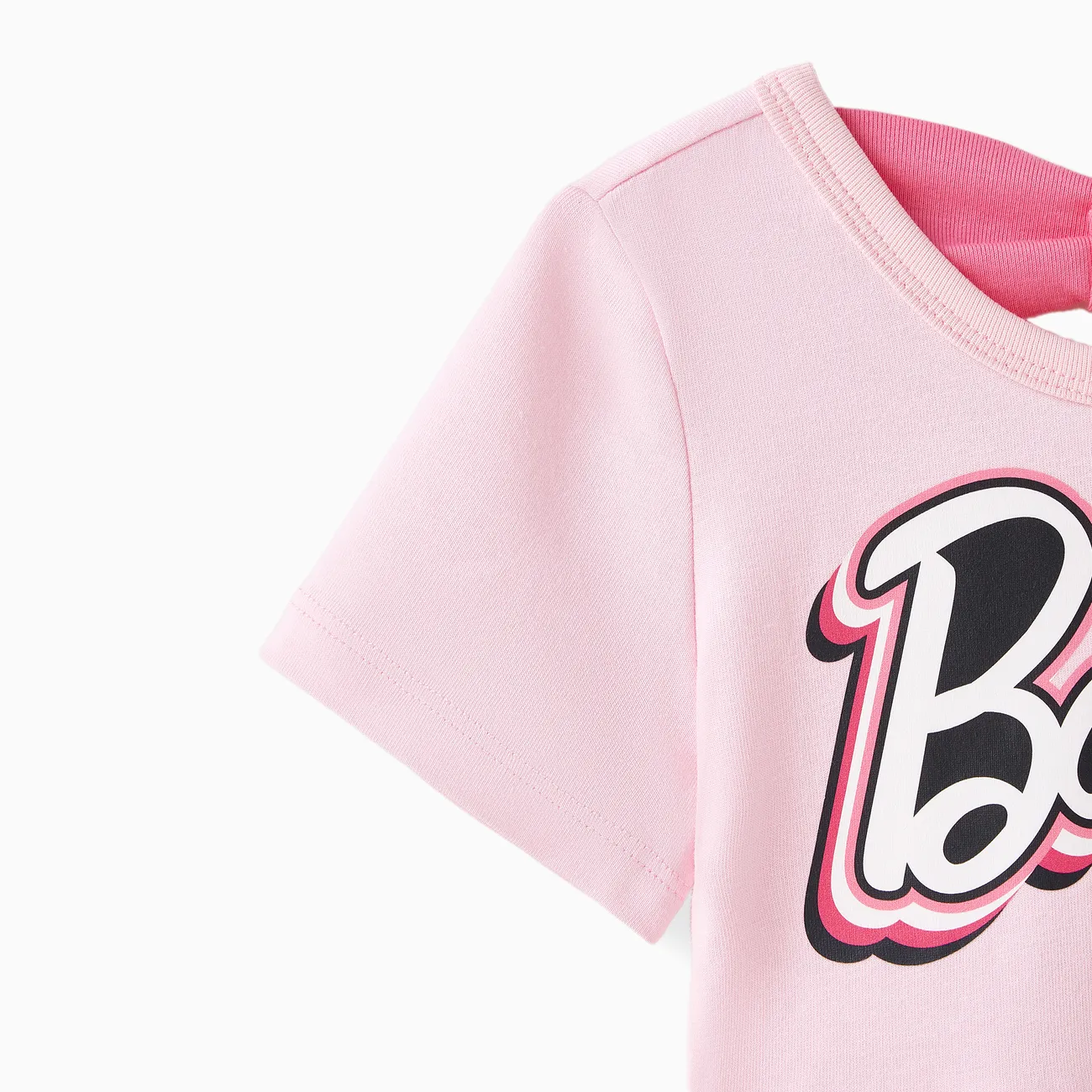 Barbie IP Ragazza Nodi Dolce Vestiti Rosa Chiaro big image 1