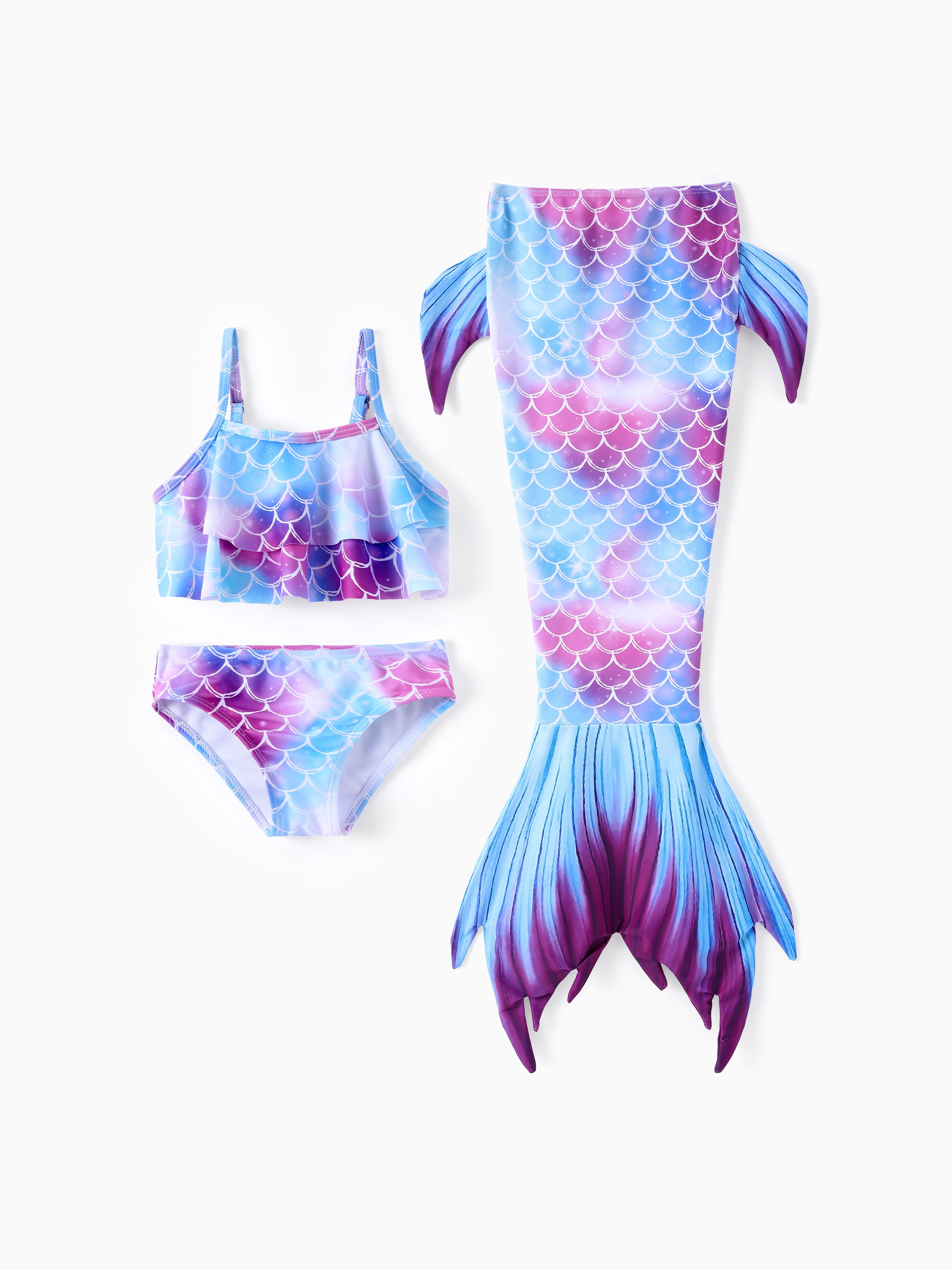 Mermaid print bathing suit on sale