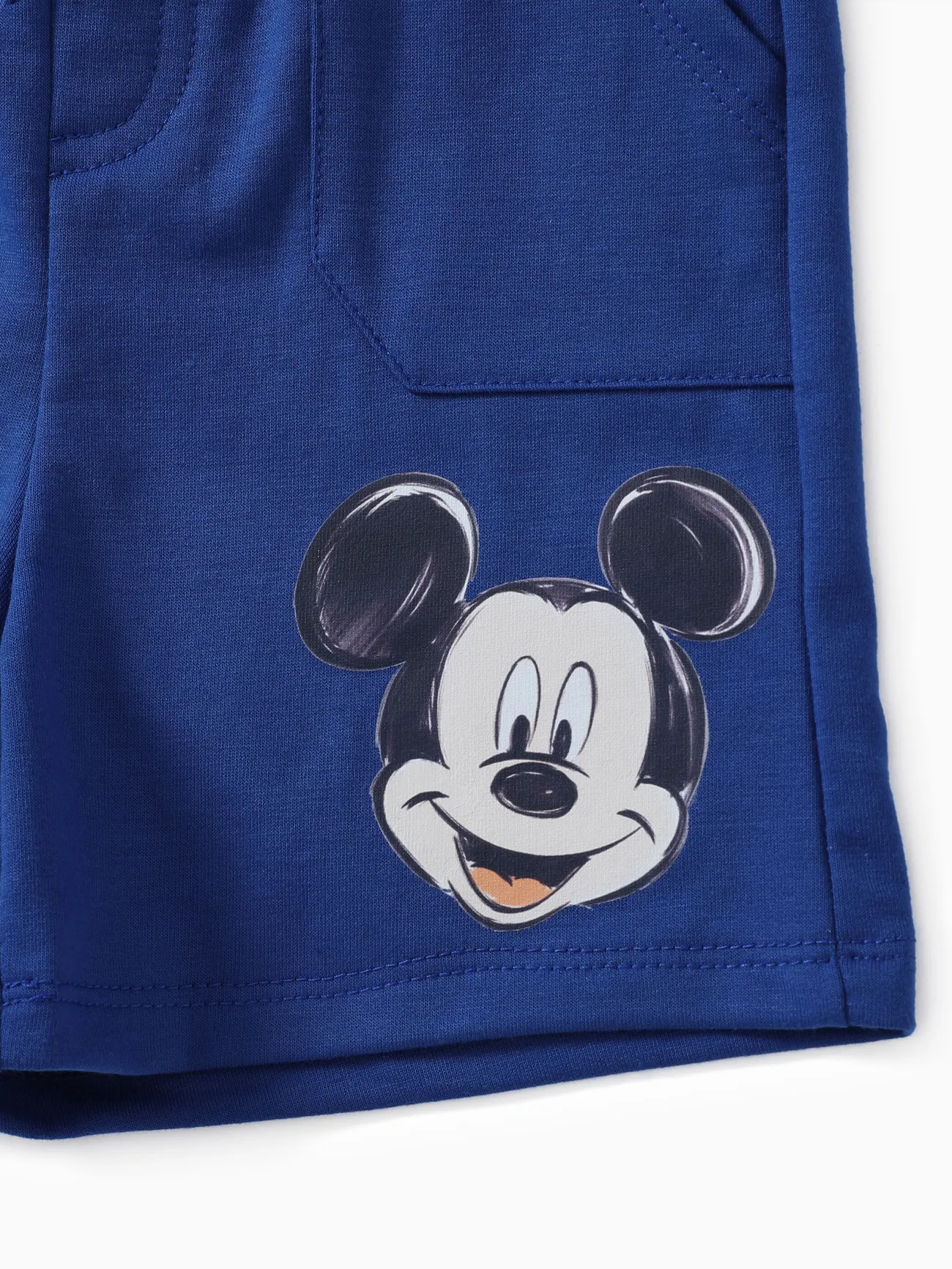 Disney Mickey and Friends أطقم 2 - 6 سنوات رجالي عناصر بحرية أزرق big image 1