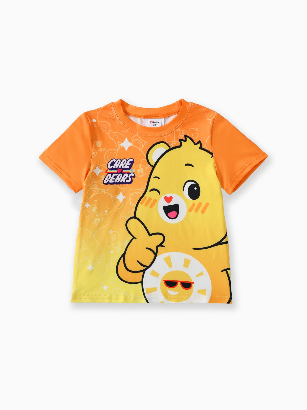 Ositos Cariñositos Unisex Infantil Camiseta Naranja big image 1