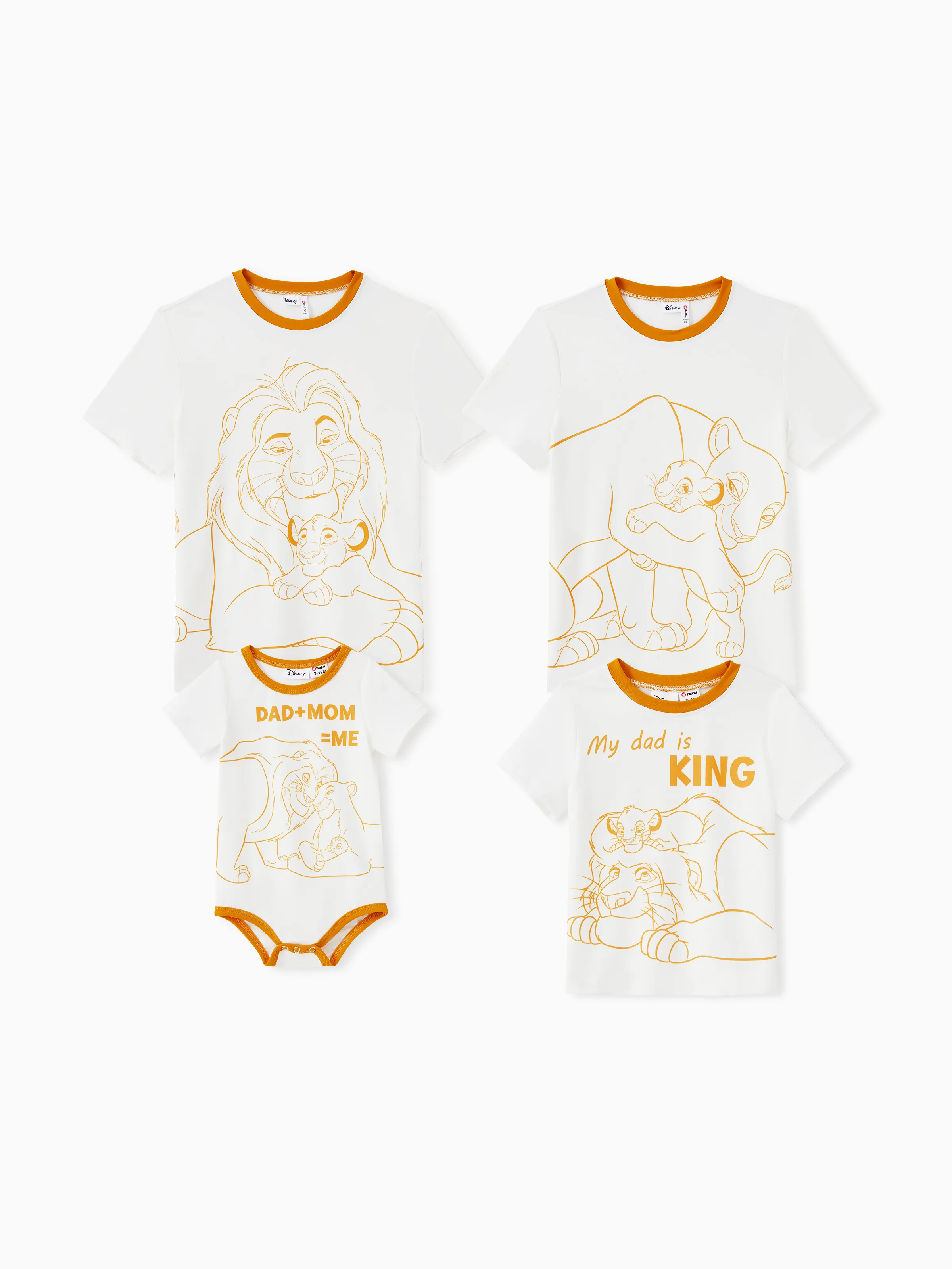 

Disney Lion King Family Matching Simba Naia™ Line Drawing Character Print Tee/Onesie