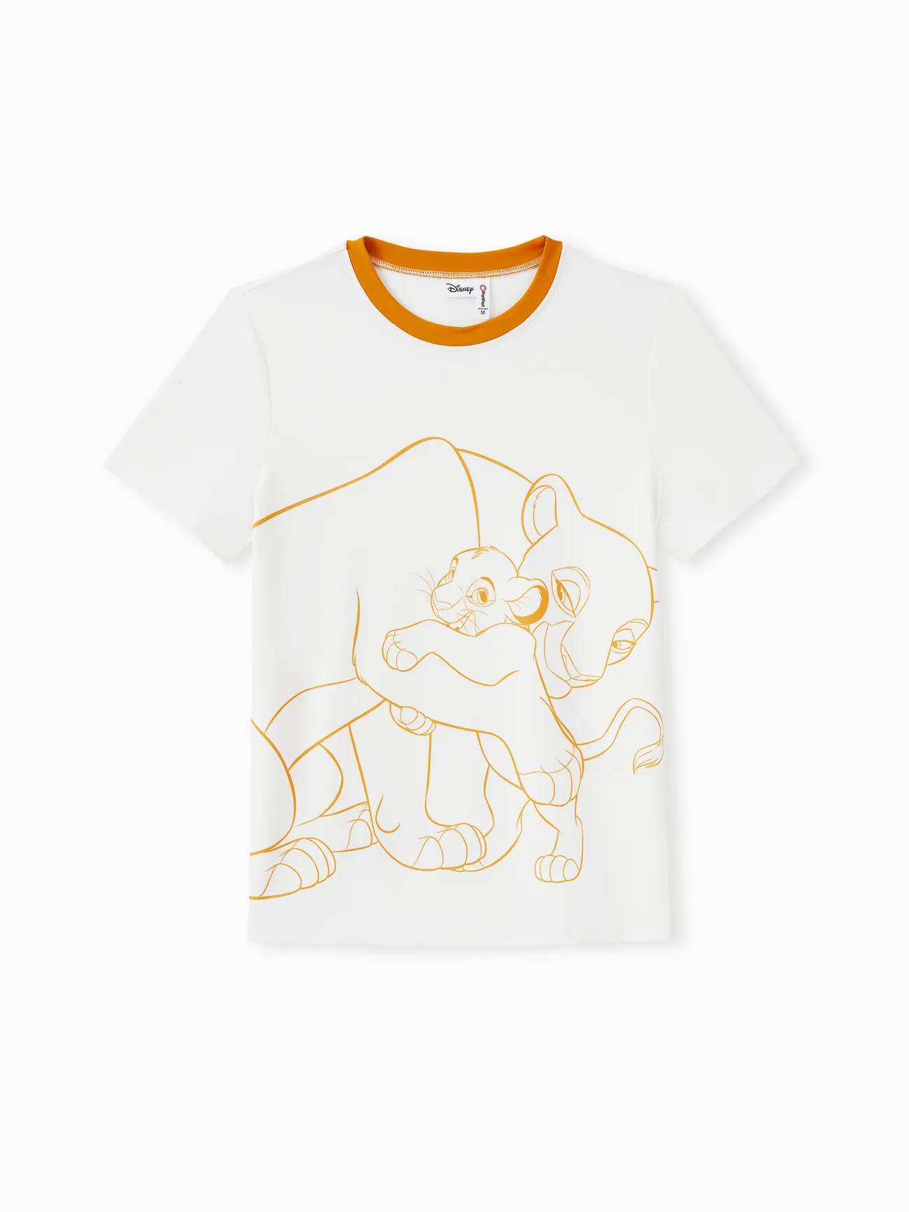 Disney Lion King Family Matching Simba Naia™ Line Drawing Character Print Tee/Onesie White big image 1