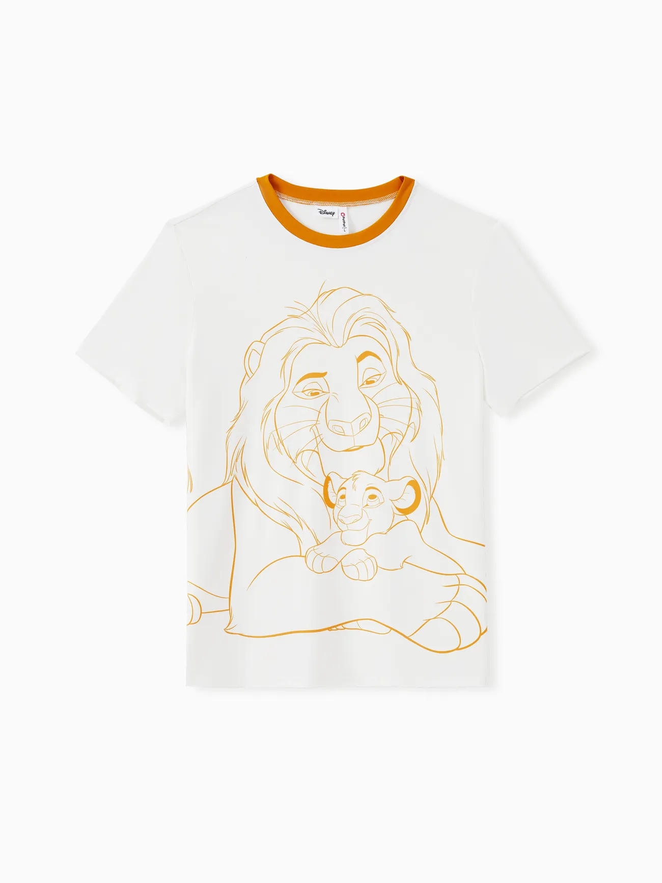 Disney Lion King Family Matching Simba Naia™ Line Drawing Character Print Tee/Onesie White big image 1