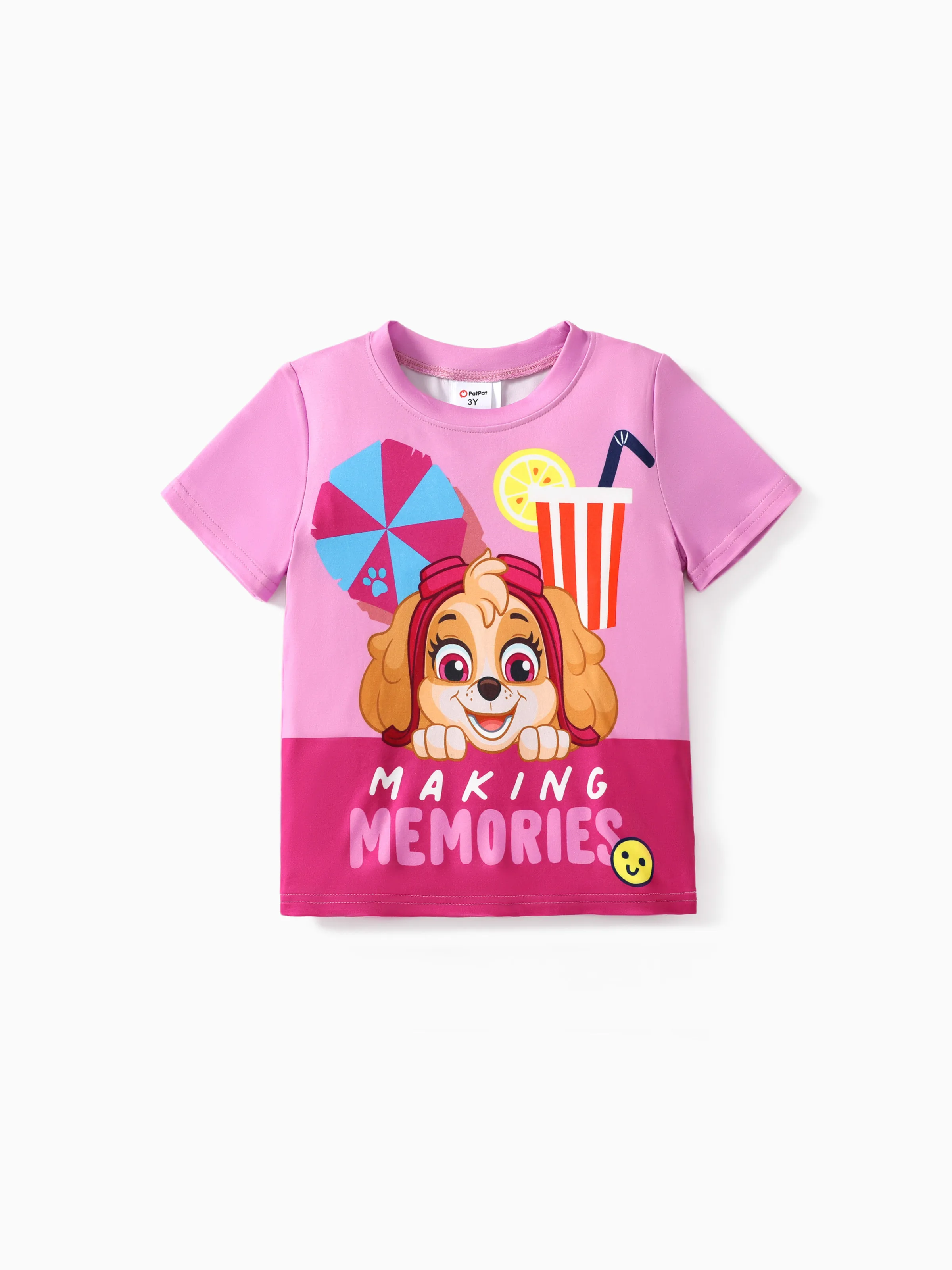 

Paw Patrol Toddler Boys/Girls 1pc Summer Hawaii Style Character Print T-shirt