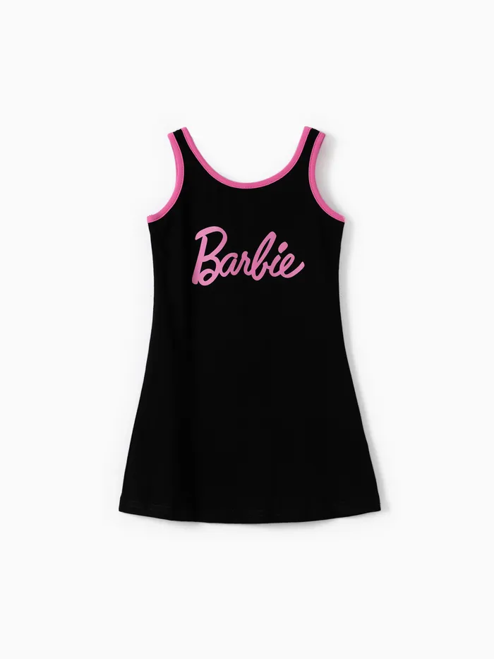 Barbie Kleinkind/Kind Mädchen Valentinstag Brief und Herz Allover-Print Kleid