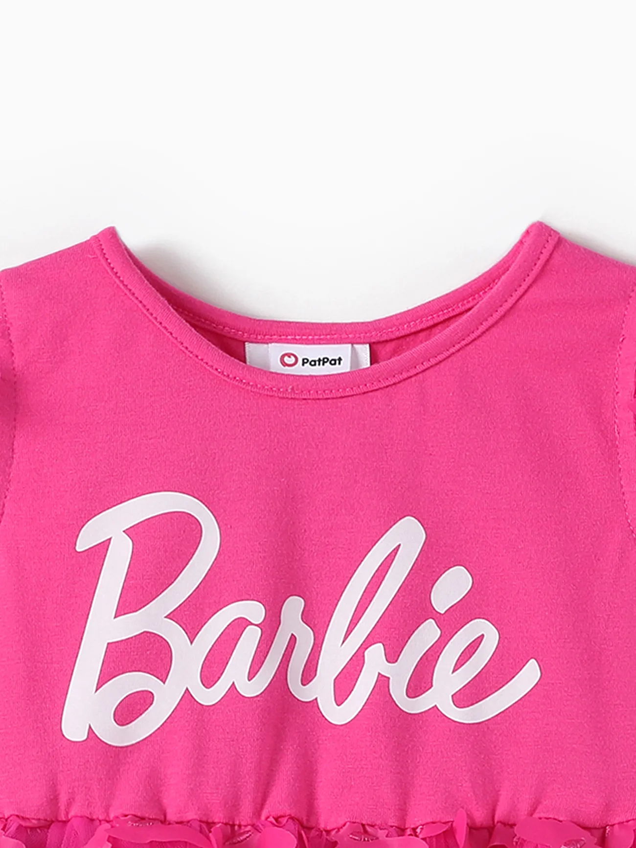 Barbie Criança Menina Hipertátil/3D Bonito Vestidos Roseo big image 1