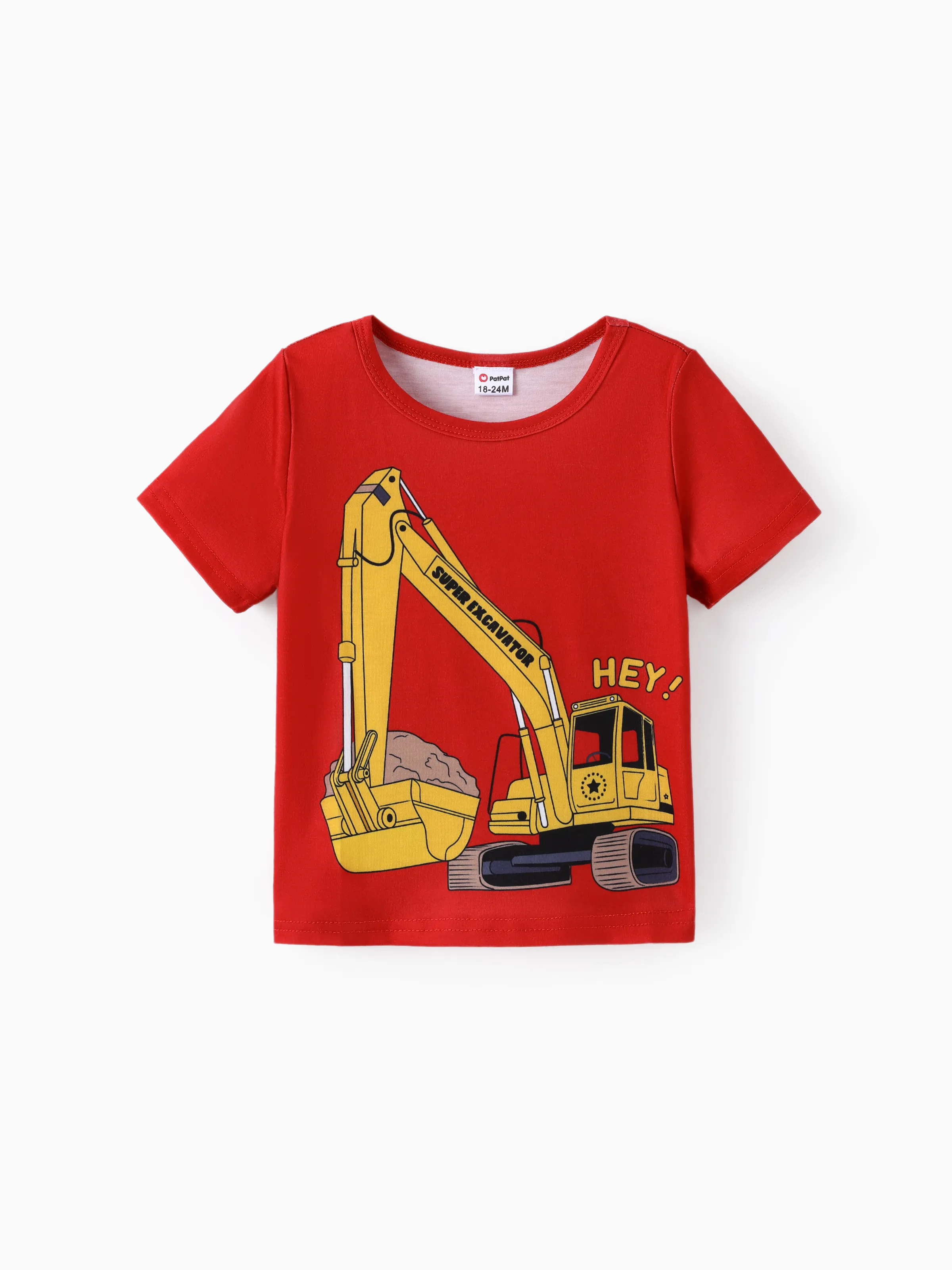 Toddler Boy Vehicle Print Short-sleeve Tee