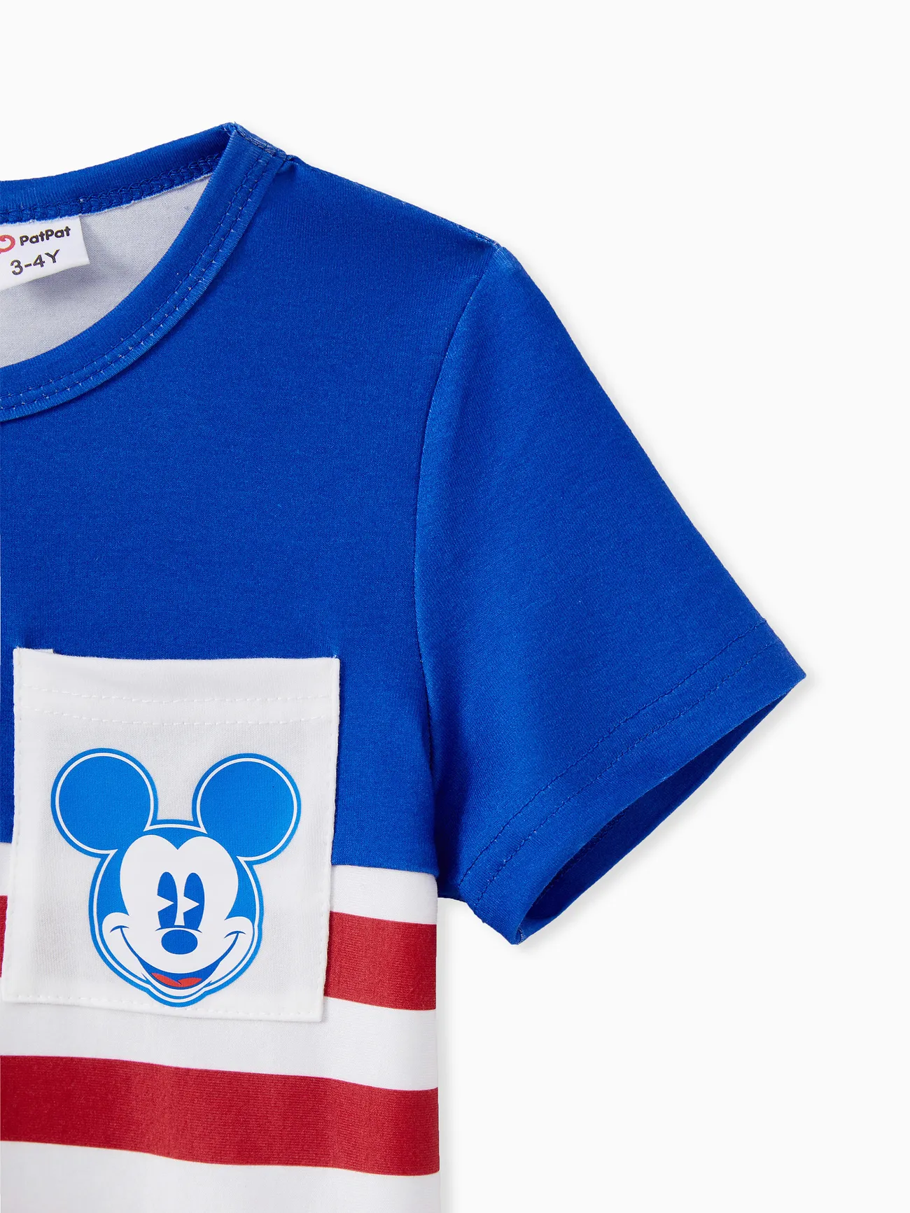 Boy - Disney Family Shirts and Dresses (Fourth of July Outfits) - Mickey & Minnie Mouse Clothes - Color block - image 18