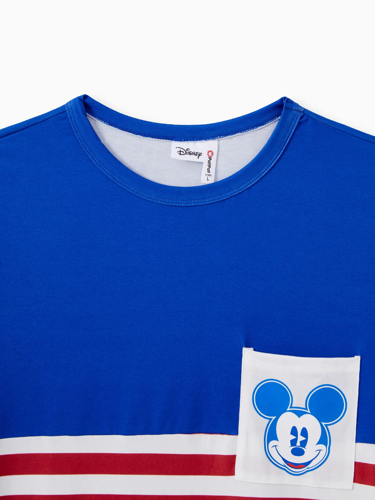 Men - Disney Family Shirts and Dresses (Fourth of July Outfits) - Mickey & Minnie Mouse Clothes - Color block - image 21
