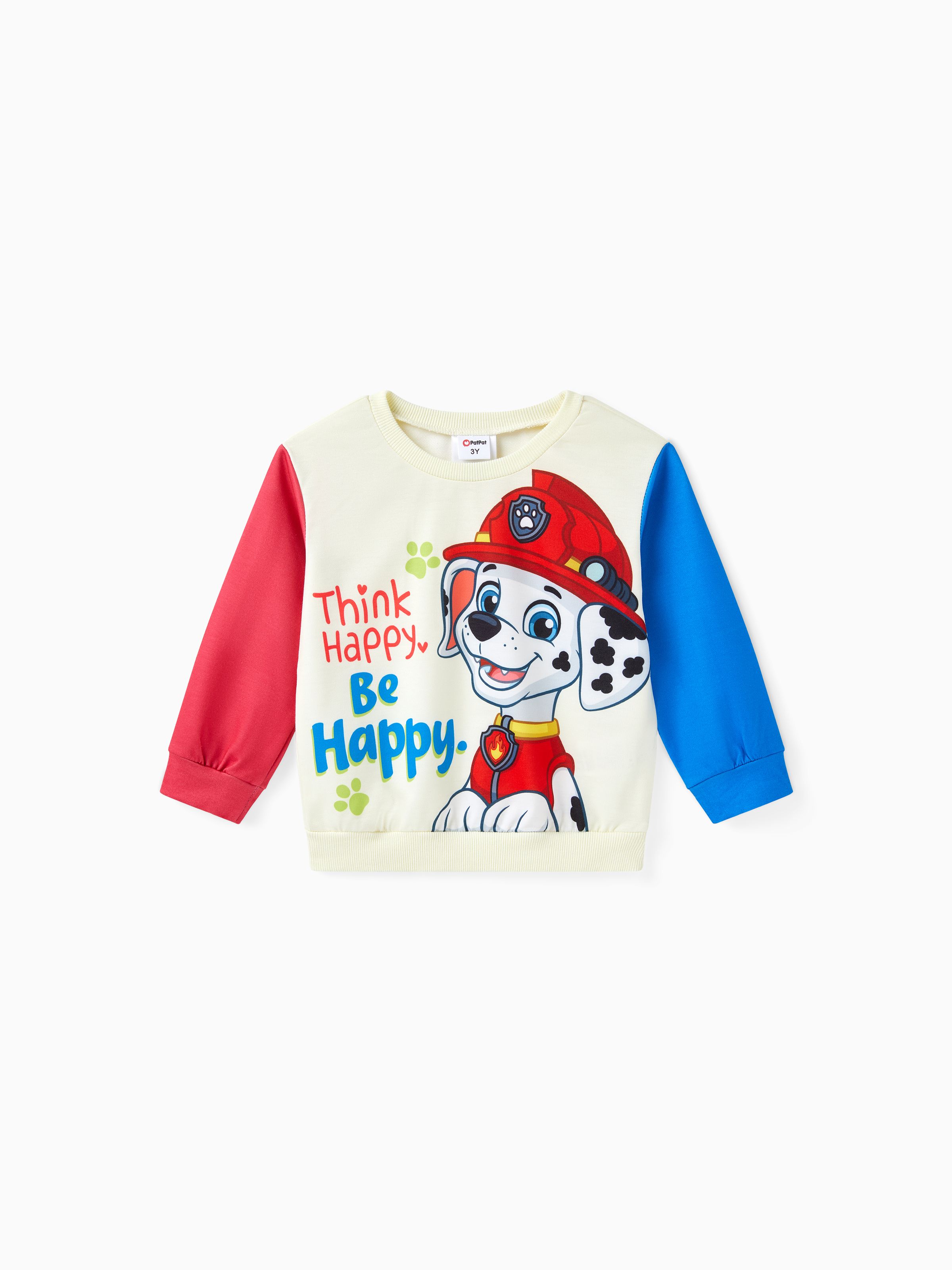 

PAW Patrol Toddler Boy/Girl Character Print Colorblock Cotton Pullover Sweatshirt