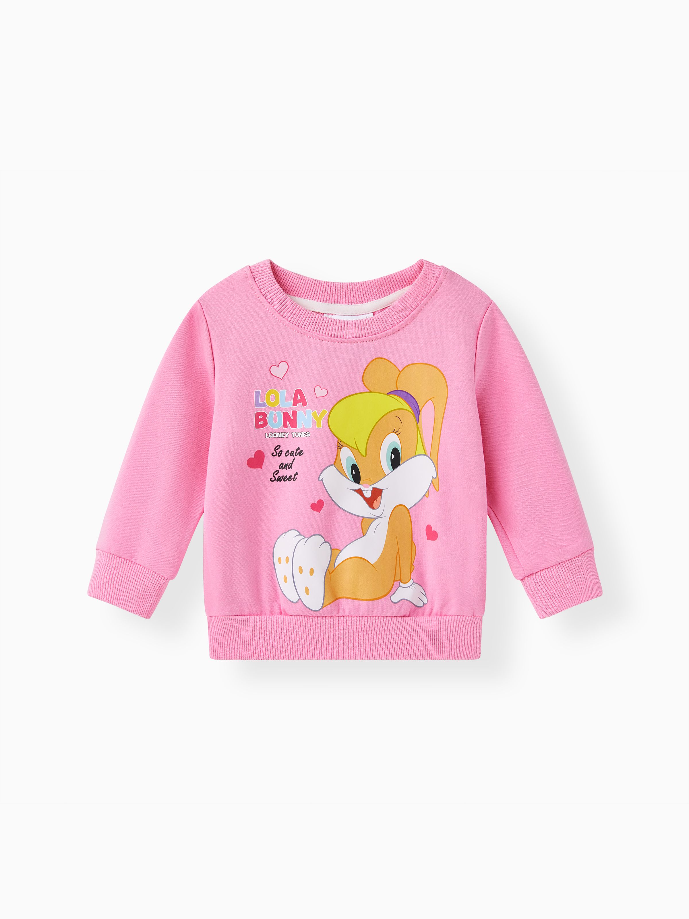 Looney Tunes Baby Boy/Girl Cartoon Animal Print Cotton Long-sleeve