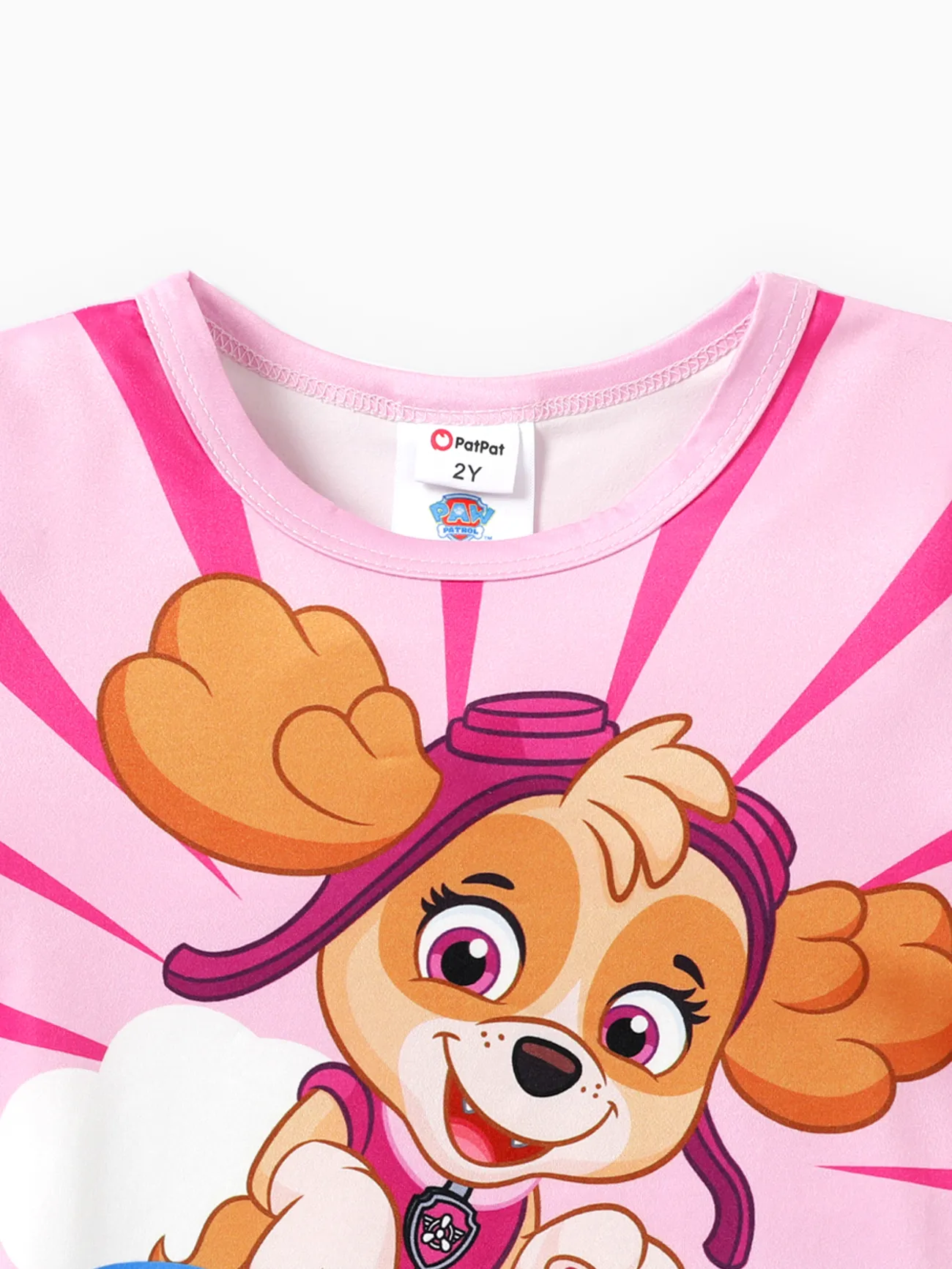 PAW Patrol 1pc Toddler Girls Naia™ Heart-shaped Toddler Set
 Pink big image 1