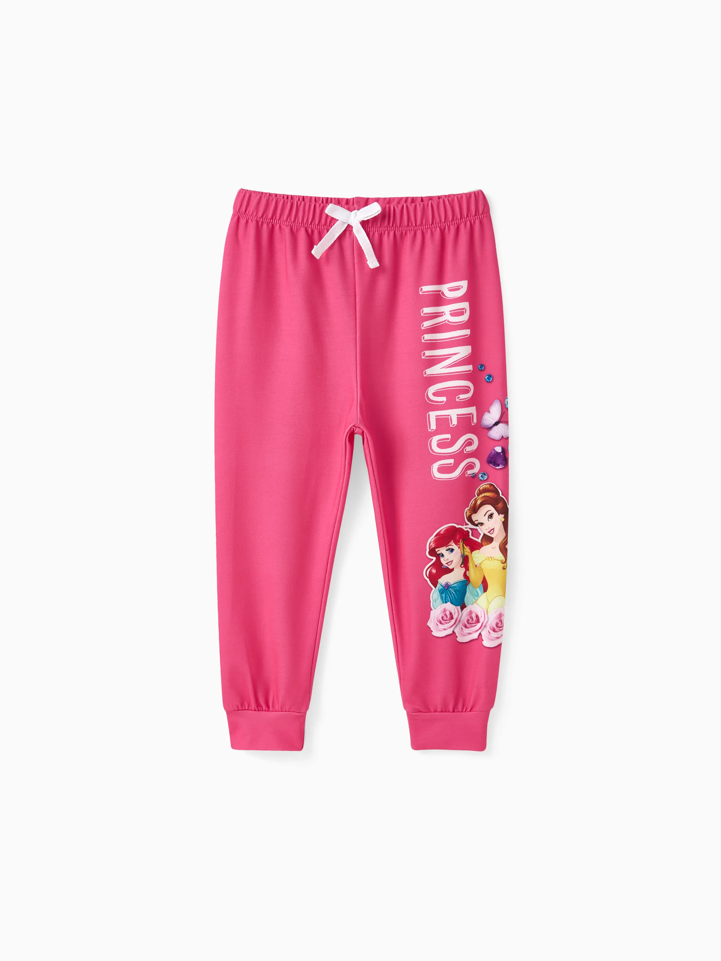 

Disney Princess Toddler Girl Letter & Character Print Sweatpants